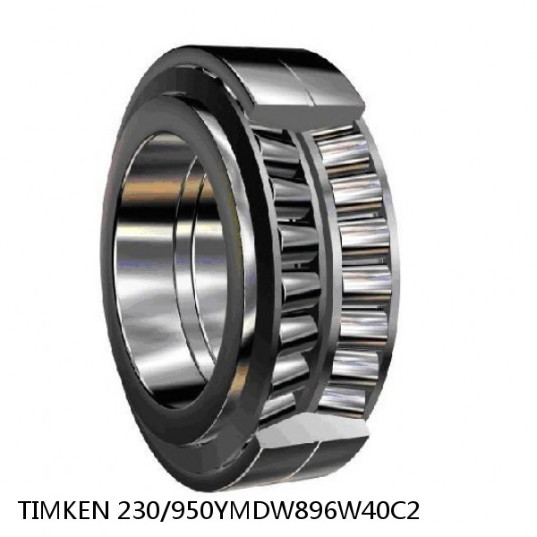 230/950YMDW896W40C2 TIMKEN Tapered Roller Bearings Tapered Single Metric