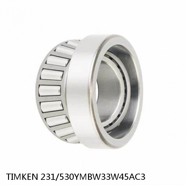 231/530YMBW33W45AC3 TIMKEN Tapered Roller Bearings Tapered Single Metric