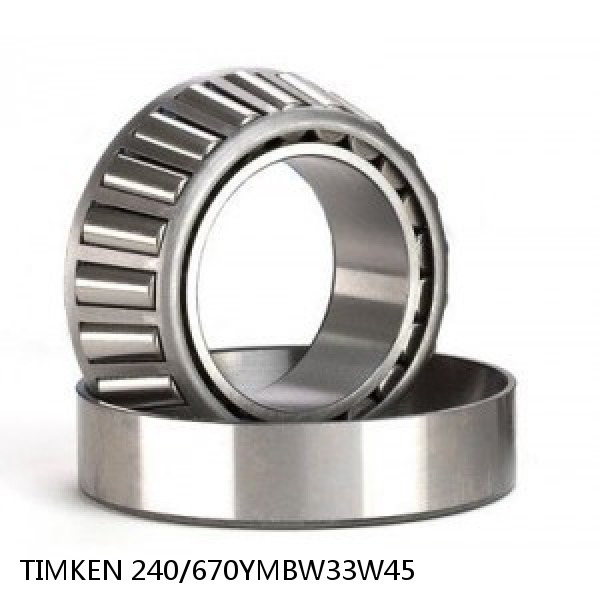 240/670YMBW33W45 TIMKEN Tapered Roller Bearings Tapered Single Imperial
