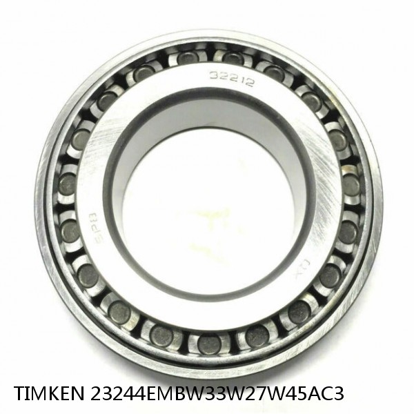23244EMBW33W27W45AC3 TIMKEN Tapered Roller Bearings Tapered Single Imperial