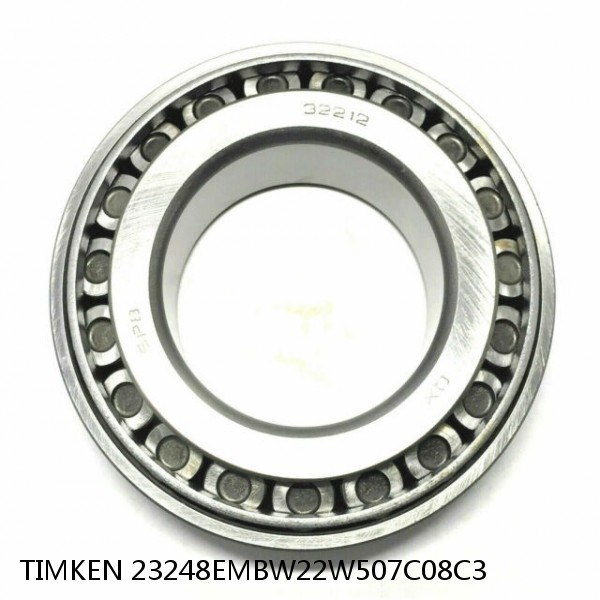 23248EMBW22W507C08C3 TIMKEN Tapered Roller Bearings Tapered Single Imperial