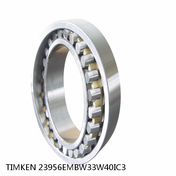 23956EMBW33W40IC3 TIMKEN Spherical Roller Bearings Steel Cage