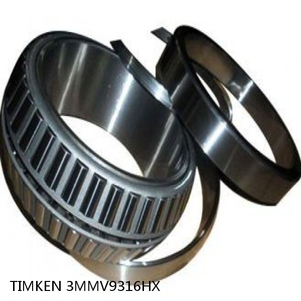 3MMV9316HX TIMKEN Tapered Roller Bearings TDI Tapered Double Inner Imperial