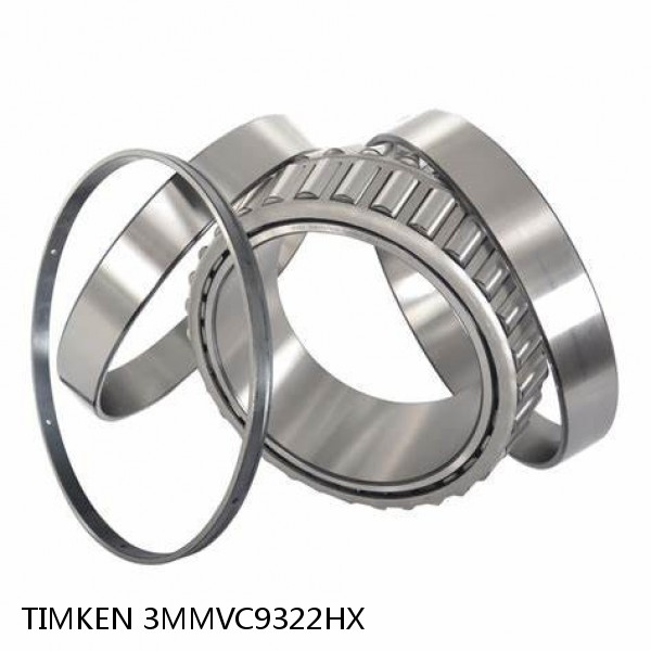 3MMVC9322HX TIMKEN Tapered Roller Bearings TDI Tapered Double Inner Imperial