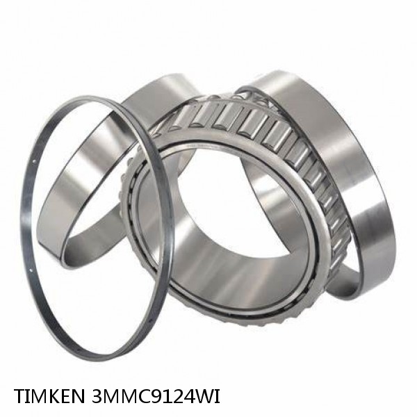 3MMC9124WI TIMKEN Tapered Roller Bearings TDI Tapered Double Inner Imperial