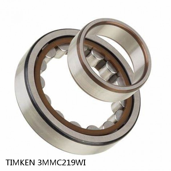3MMC219WI TIMKEN Cylindrical Roller Bearings Single Row ISO