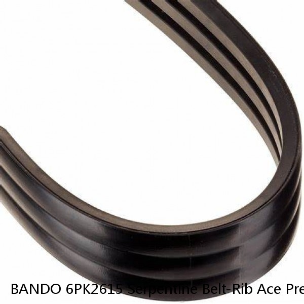 BANDO 6PK2615 Serpentine Belt-Rib Ace Precision Engineered V-Ribbed Belt 