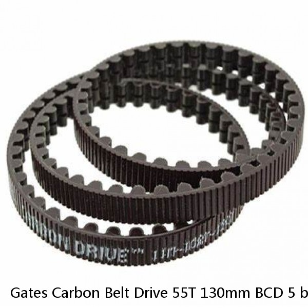 Gates Carbon Belt Drive 55T 130mm BCD 5 bolt Chainring CDX11555AF10S NEW!!! 