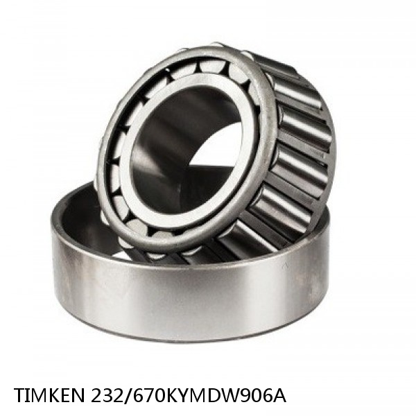 232/670KYMDW906A TIMKEN Tapered Roller Bearings Tapered Single Metric