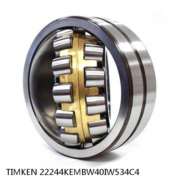 22244KEMBW40IW534C4 TIMKEN Spherical Roller Bearings Steel Cage