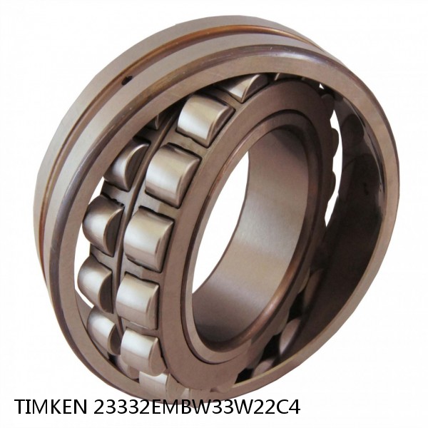 23332EMBW33W22C4 TIMKEN Spherical Roller Bearings Steel Cage