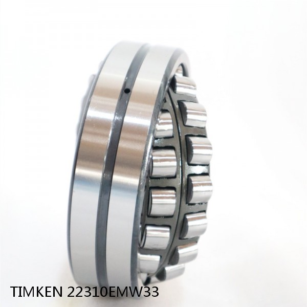 22310EMW33 TIMKEN Spherical Roller Bearings Steel Cage