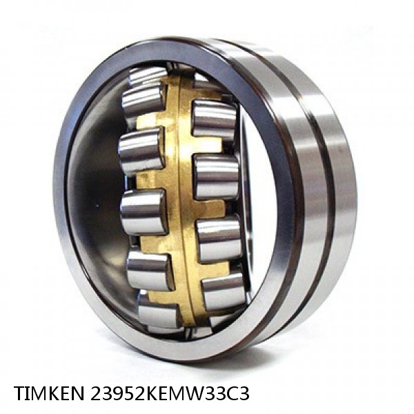 23952KEMW33C3 TIMKEN Spherical Roller Bearings Steel Cage