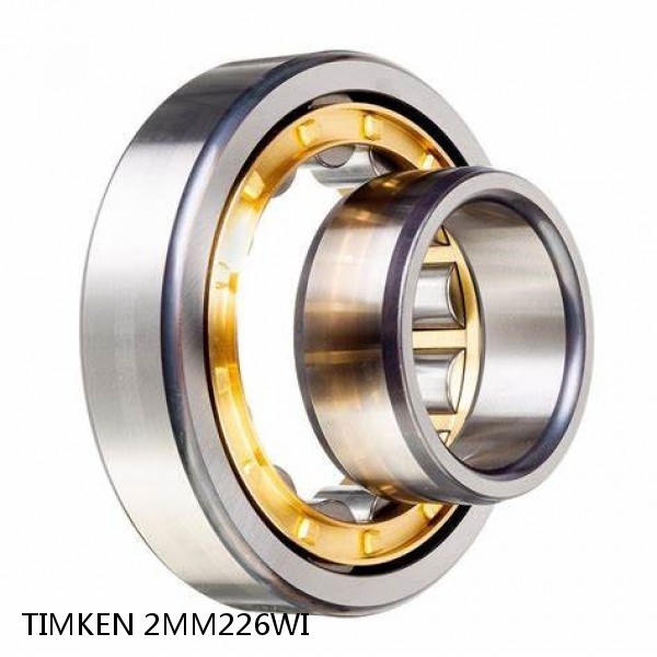 2MM226WI TIMKEN Cylindrical Roller Bearings Single Row ISO
