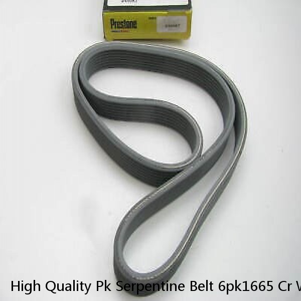 High Quality Pk Serpentine Belt 6pk1665 Cr White Rubber Conveyor Pk Belts