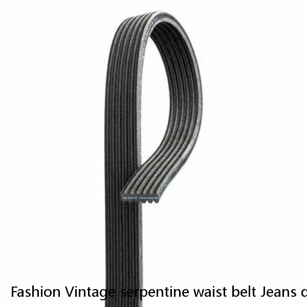 Fashion Vintage serpentine waist belt Jeans dress belt women #1 small image