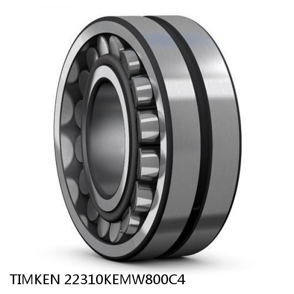 22310KEMW800C4 TIMKEN Spherical Roller Bearings Steel Cage #1 image
