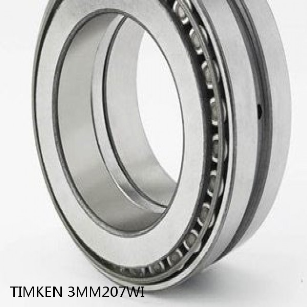 3MM207WI TIMKEN Tapered Roller Bearings TDI Tapered Double Inner Imperial #1 image