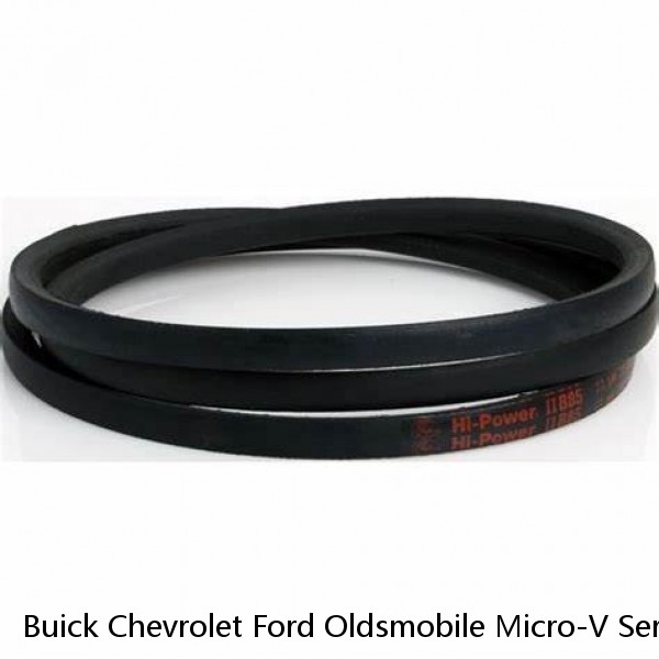 Buick Chevrolet Ford Oldsmobile Micro-V Serpentine Drive Belt Car Quest K061031 #1 image