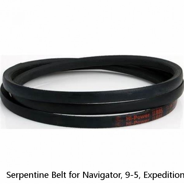 Serpentine Belt for Navigator, 9-5, Expedition, F-150, F-250, F-350+More K061031 #1 image