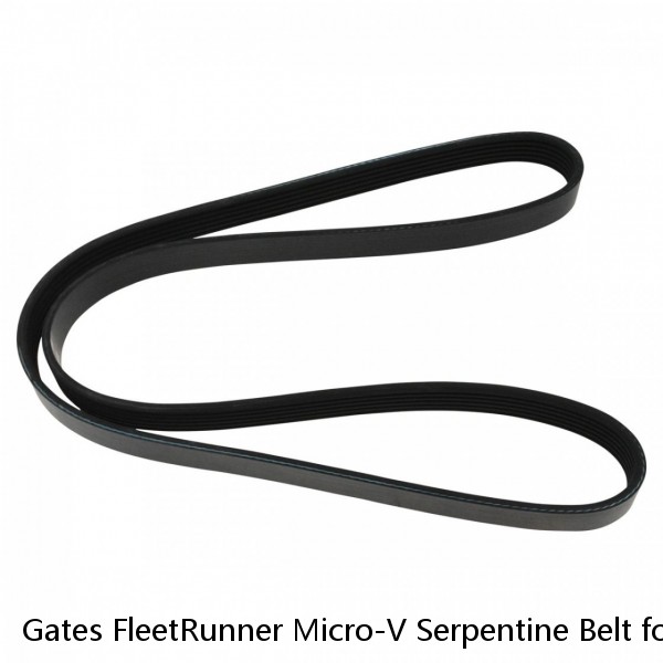 Gates FleetRunner Micro-V Serpentine Belt for 1994-2002 Dodge Ram 3500 5.9L sz #1 image