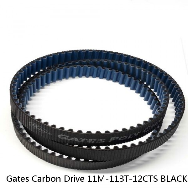 Gates Carbon Drive 11M-113T-12CTS BLACK drive belt #1 image
